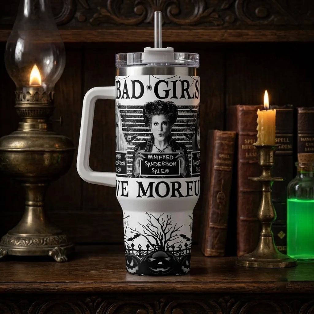 Hocus Pocus Sanderson Sisters 40oz Tumbler Hocus Pocus Merch Gift Ideas For Halloween - Merchluma