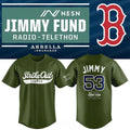 Boston Red Sox Strike Out Cancer Together 2026 Jimmy Baseball Jersey Red Sox Merch - Merchluma