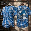 Detroit Lions One Pride Tie Dye T-Shirt Game Day Shirt Detroit Lions Merch Football Fan Gear - Merchluma