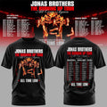Jonas Brothers New York Burning Up Tour 2026 Shirt Jonas Brothers Merch Gift For Music Lover - Merchluma