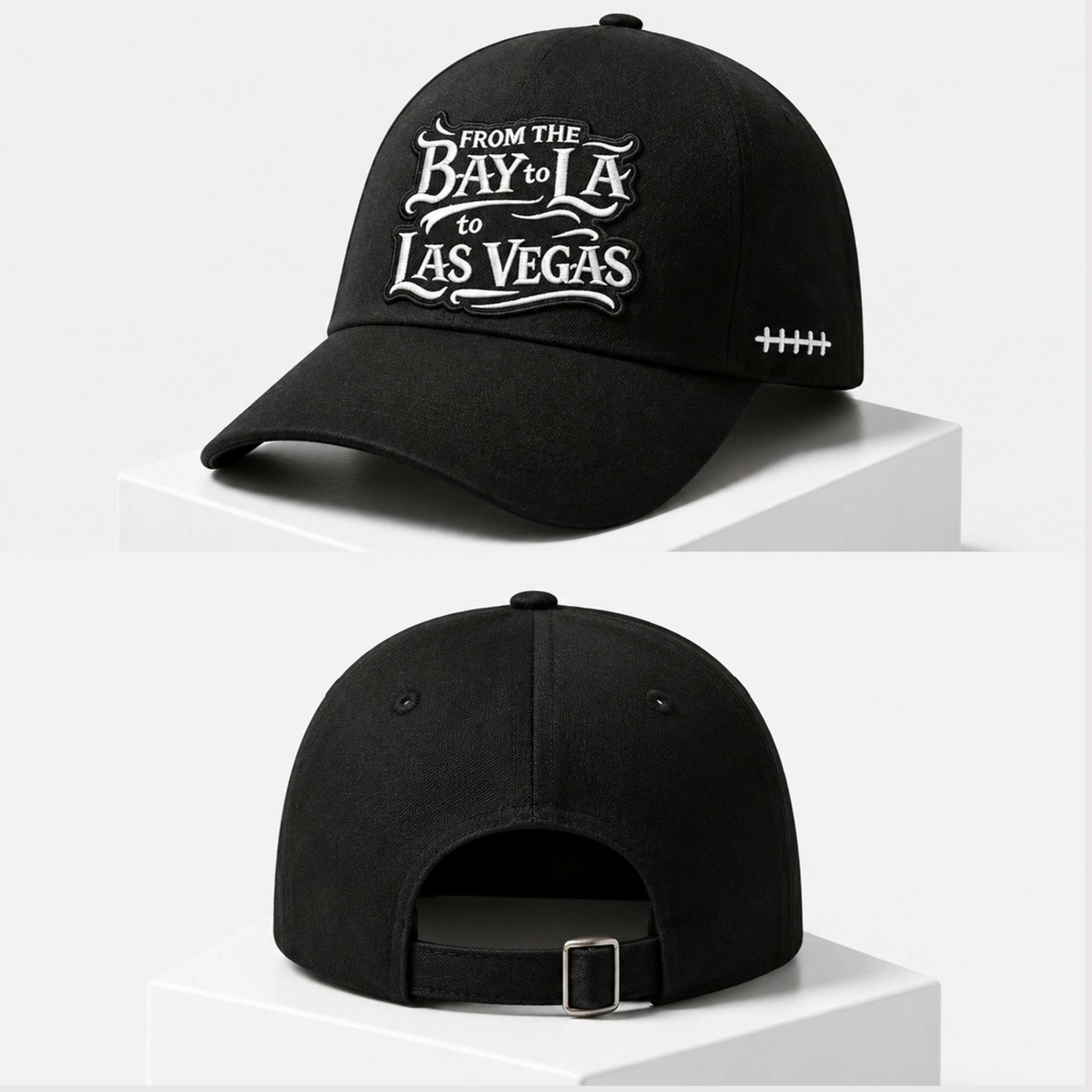 Raiders From The Bay To LA To Las Vegas 2026 Hat LV Raiders Merch Gift For Football Fans - Merchluma