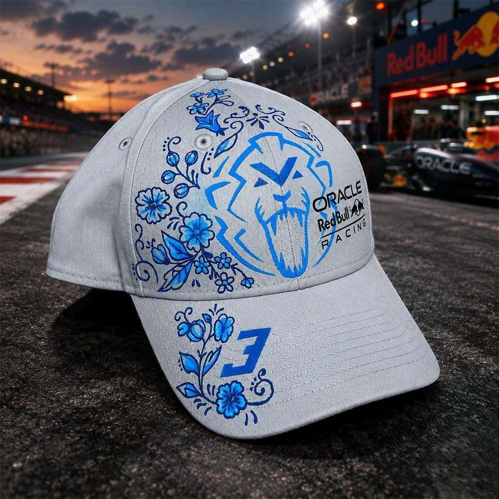 Red Bull Racing Unleash The Lion Delfts Racing Hat Birthday Presents For Boyfriend - Merchluma