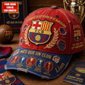 Personalized Barca FC 127 Years Of Legend Hat Mes Que Un Club Cap FC Barcelona Merch - Merchluma