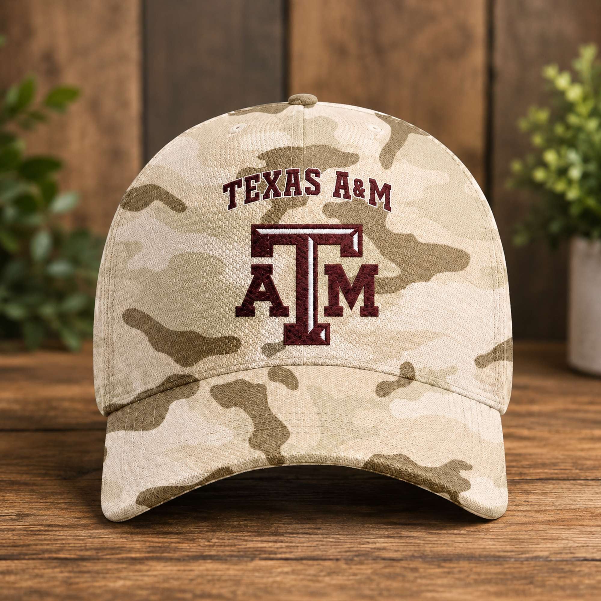 Texas A&M Aggies Military Honor Camo Hat Texas A&M Aggies Merch Gift For Football Fans - Merchluma