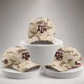 Texas A&M Aggies Military Honor Camo Hat Texas A&M Aggies Merch Gift For Football Fans - Merchluma