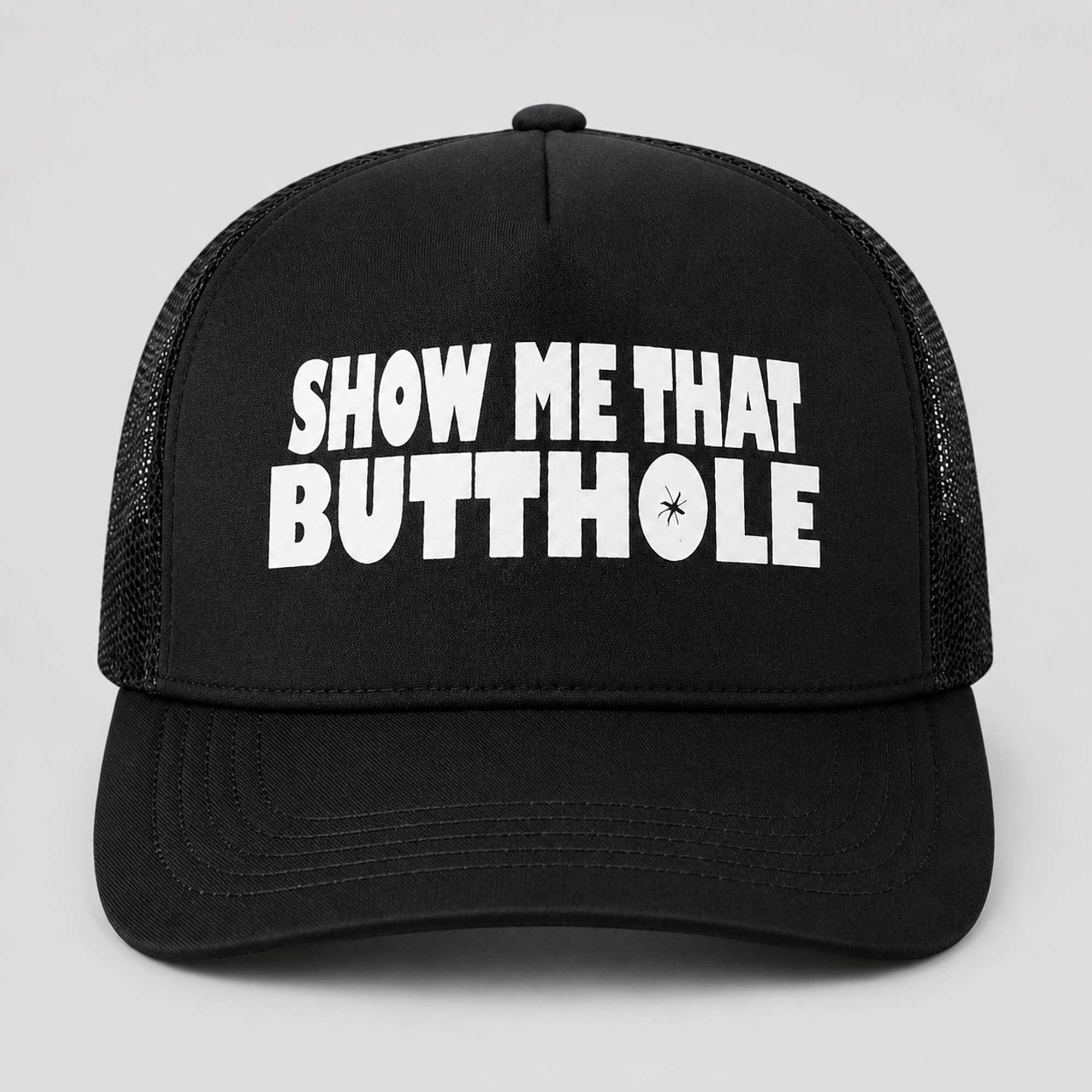 Show Me That Butthole Trucker Hat Funny Cap Humorous Gift Ideas For Friend - Merchluma