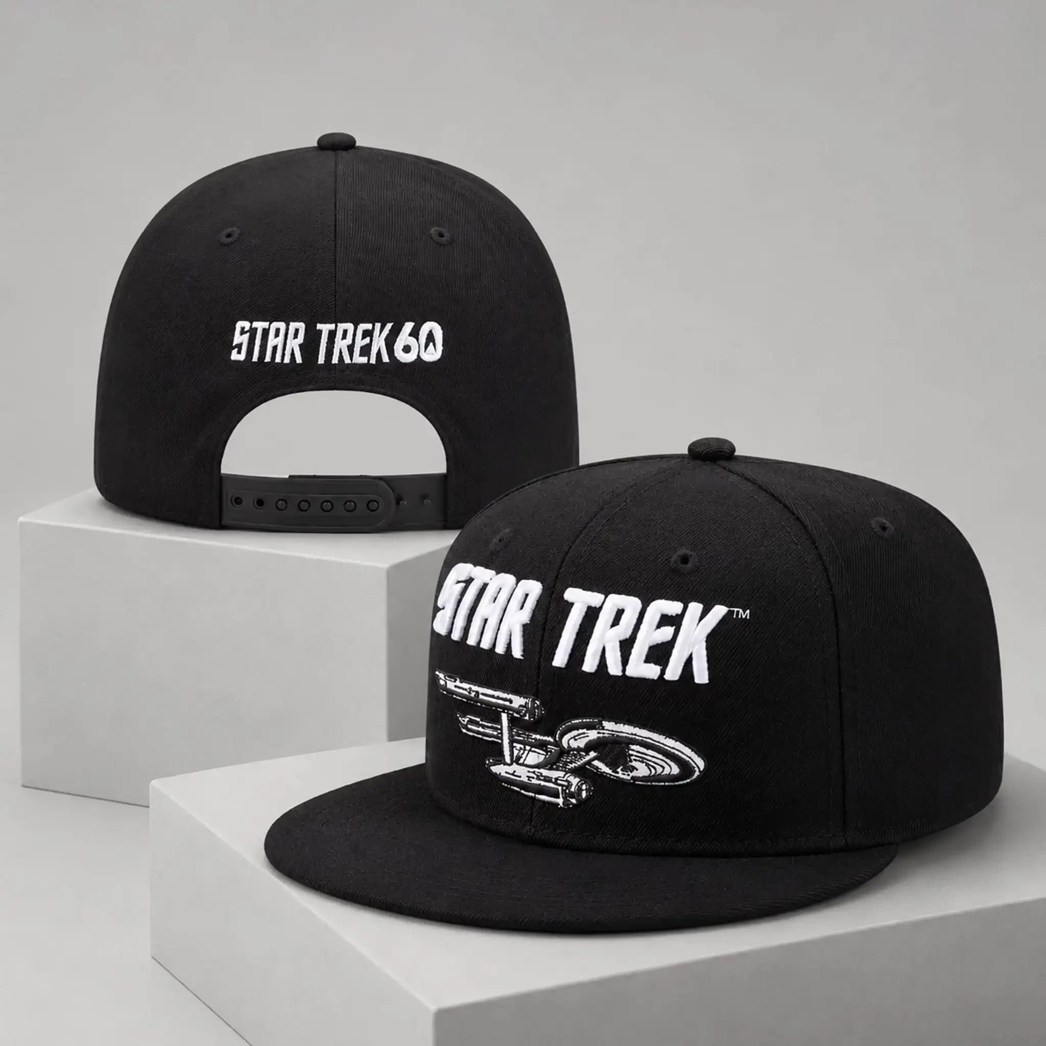 Star Trek Snapback Hat Embroidered 2026 Star Trek Merch Best Gift For Sci Fi Fans - Merchluma