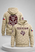 Texas A&M Honor And Support Desert Camo Hoodie Texas A&M Aggies Merch Football Fan Gifts - Merchluma