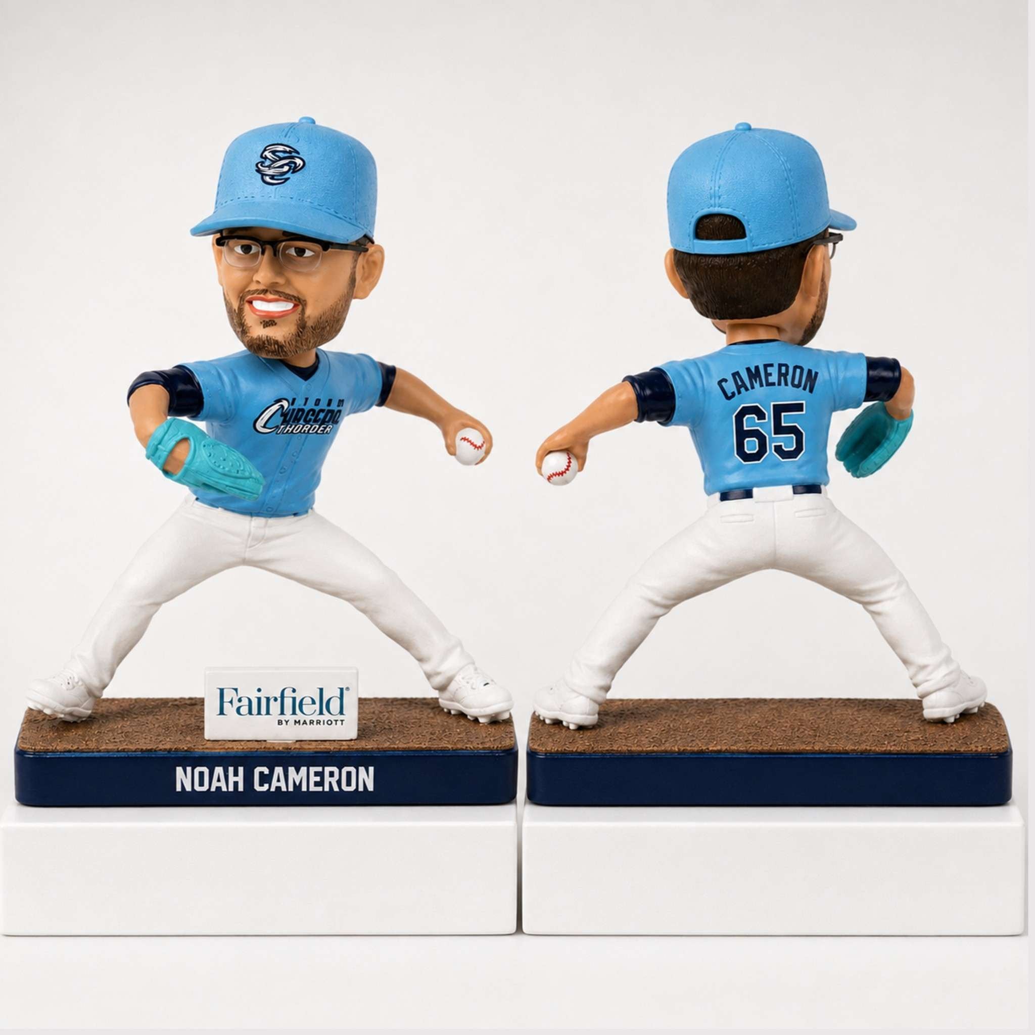 Omaha Storm Chasers Noah Cameron Funko Pop 2026 Chasers Merch Gift For Baseball Fans - Merchluma