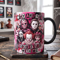 Personalized Creepy Gothic Why Are You So Obsessed With Me Mug Halloween Gift For Horror Lovers - Merchluma