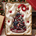 Personalized Creepy Crew Halloween Ornament Merry Creepmas Christmas Decor Horror Lovers Gift - Merchluma
