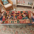 The Golden Girls Retro Ladies Quilted Table Runner Home Decor Ideas Gifts For Besties - Merchluma