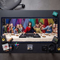 Personalized Funny Jesus Quilted Table Runner Christian Home Decor Gifts For Family - Merchluma