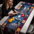 Personalized IT Pennywise Quilted Table Runner Creepy Home Decor Gifts For Halloween - Merchluma