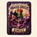 Personalized Hocus Pocus Wrap Yourself In A Little Blanket Halloween Gift For Witch Lover - Merchluma