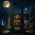 The Legend of Zelda 40th Anniversary Trader Joe's Tote Bag Gift Ideas For Game Lovers - Merchluma