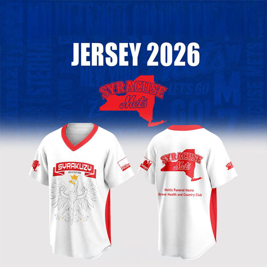 Syracuse Mets Polish Proud Game Night 2026 Jersey Syracuse Mets Merch Baseball Fan Gifts - Merchluma