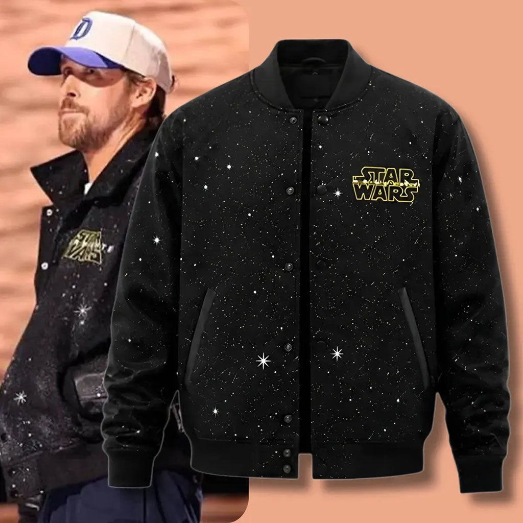 Ryan Gosling Star Wars Starfighter 2027 Bomber Jacket Ryan Gosling Merch Gifts For Fans - Merchluma