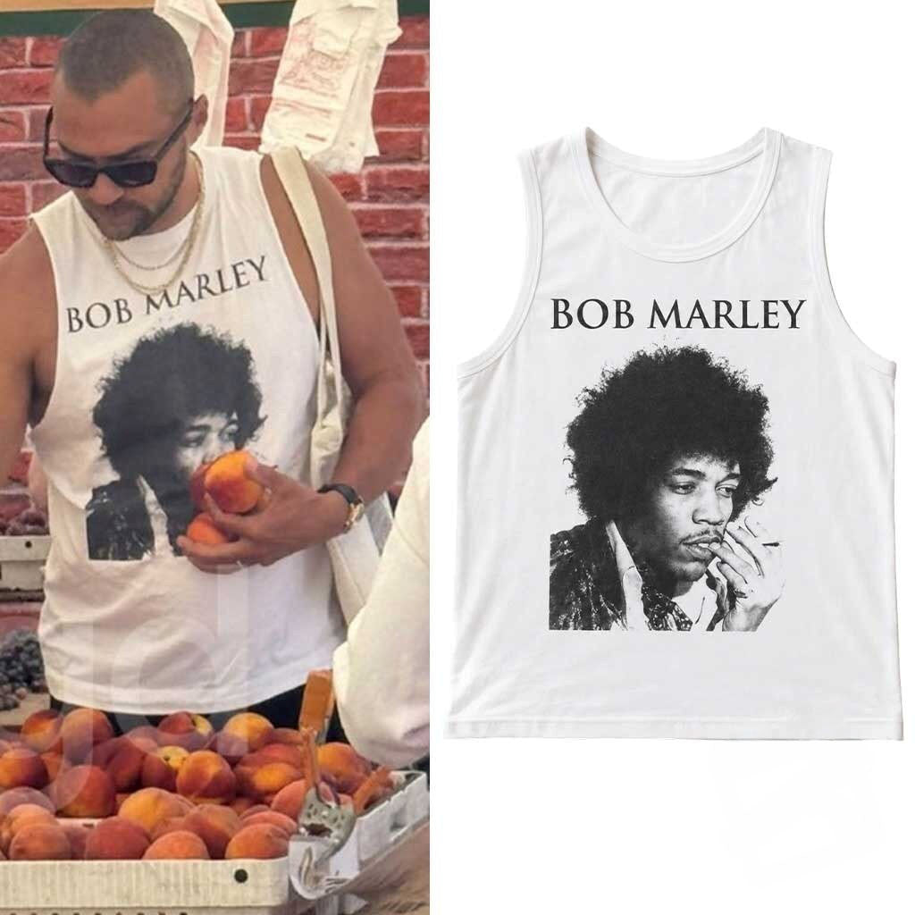 Jesse Williams Bob Marley Jimi Hendrix Funny Tank Top Fan Merch Gifts For Friends - Merchluma