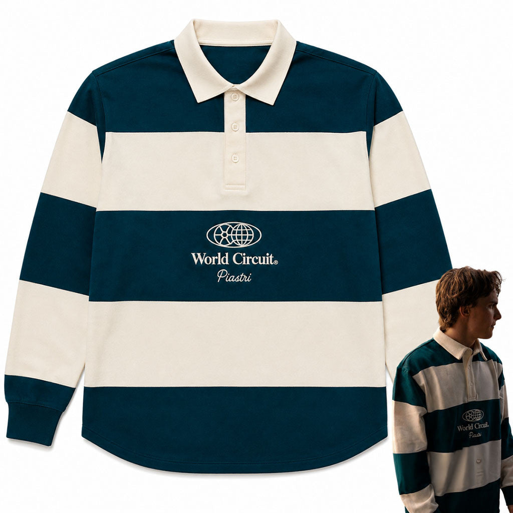 81 Oscar Piastri World Circuit Rugby Shirt F1 Merch 2026 Gifts For Racing Lovers - Merchluma