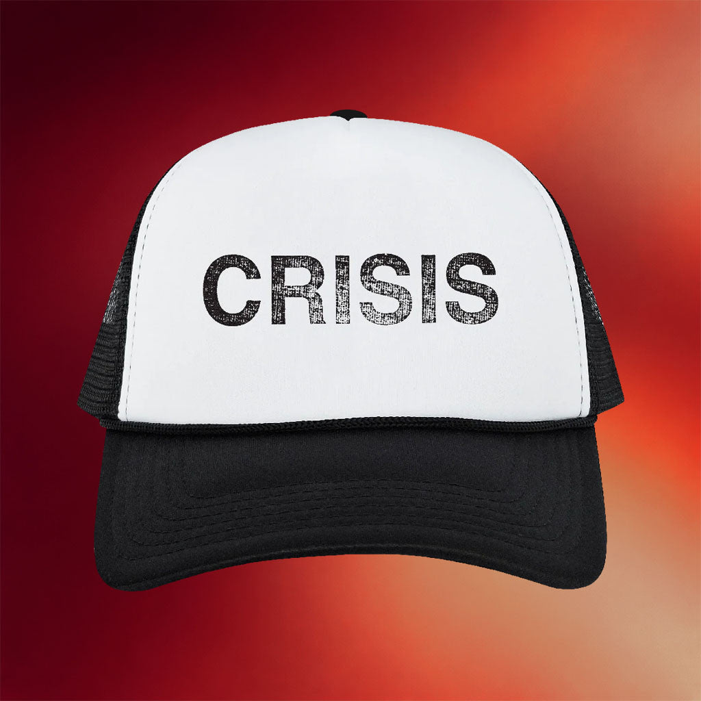 Alexisonfire Merch 2026 Crisis Trucker Hat Unique Gifts For Music Lovers - Merchluma