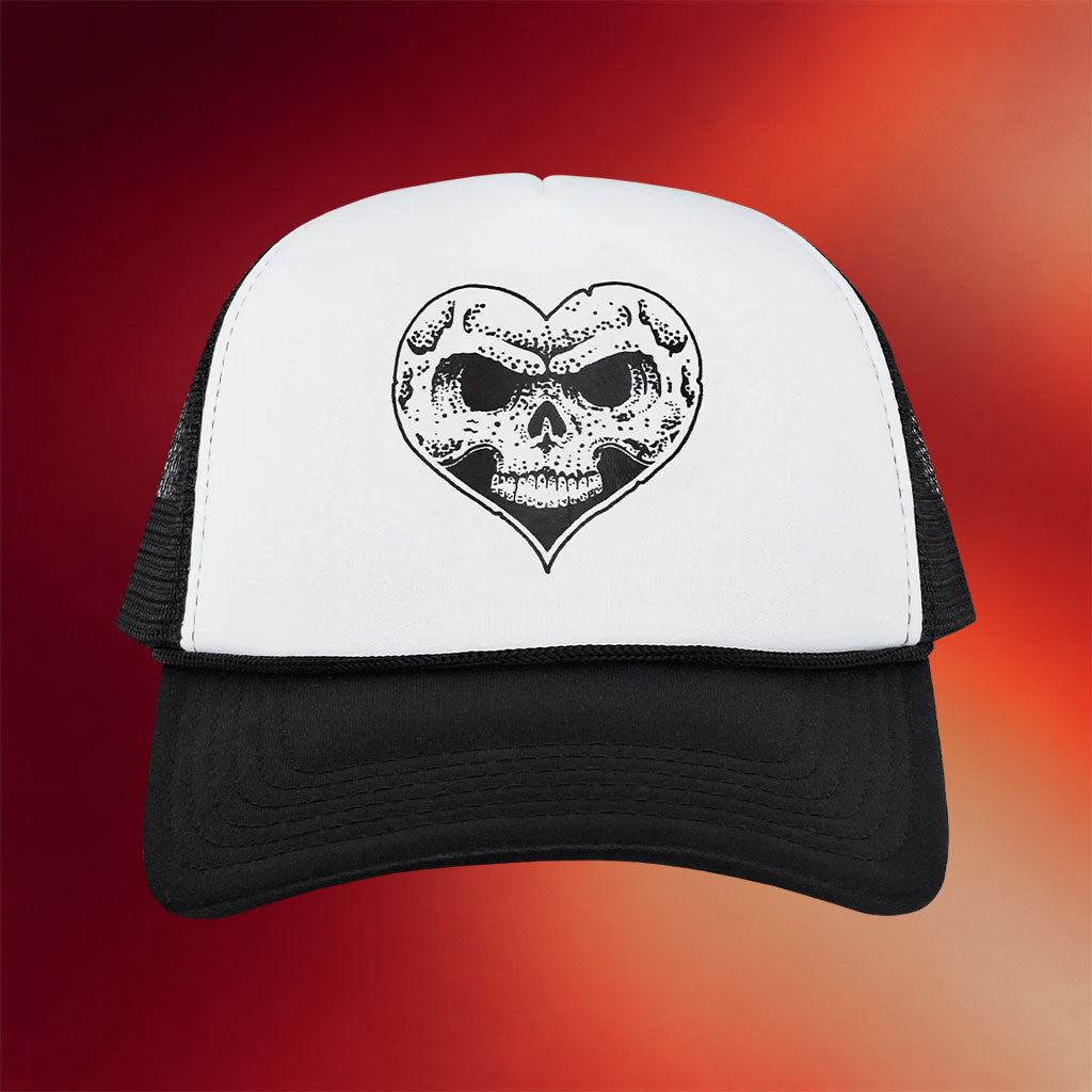 Alexisonfire Merch 2026 Heartskull Trucker Hat Music Lover Gifts For Him - Merchluma