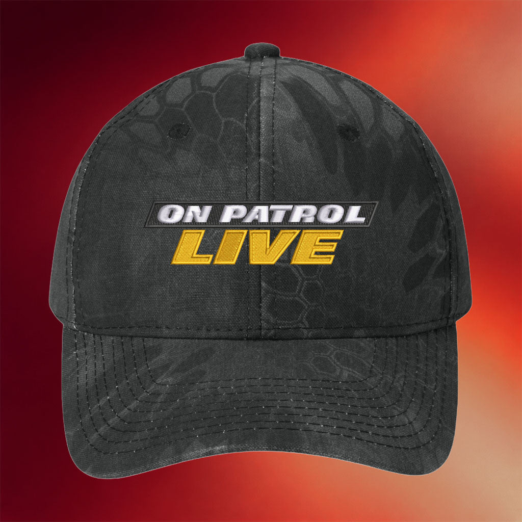 On Patrol Live Merch 2026 On Patrol Live Pro Camouflage Series Hat Embroidered Gift For Fans - Merchluma