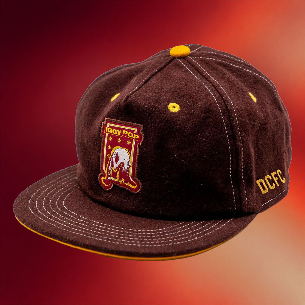 Iggy Pop Merch 2026 Iggy Pop X Detroit City FC The Detroit Original Wooly Snapback Hat Fan Gift - Merchluma