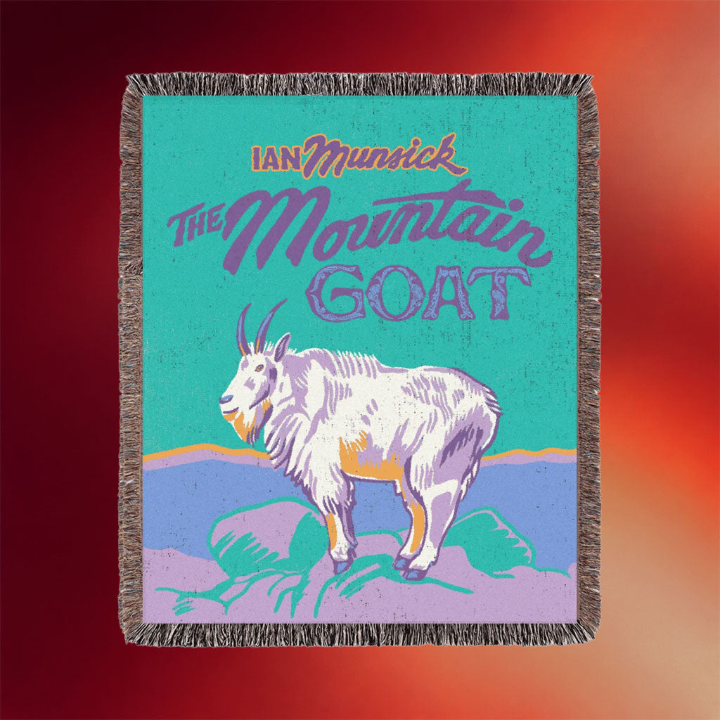 Ian Munsick Merch 2026 The Mountain Goat Blanket Birthday Gift Ideas For Dad - Merchluma