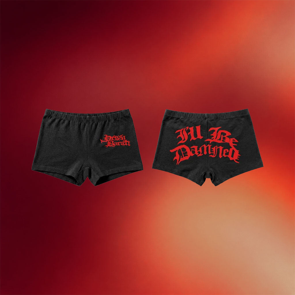 Nessa Barrett Merch 2026 Tough Love Shorts I'll Be Damned Shorts Gift For Fangirl - Merchluma