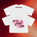 Bruno Mars Merch 2026 Angel Baby Cropped Tee The Romantic Tour Merch Gift Ideas For Her - Merchluma