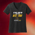 On Patrol Live Merch 2026 He Will Find You And He Will Bite You V-Neck Shirt K9 Nights Shirts - Merchluma