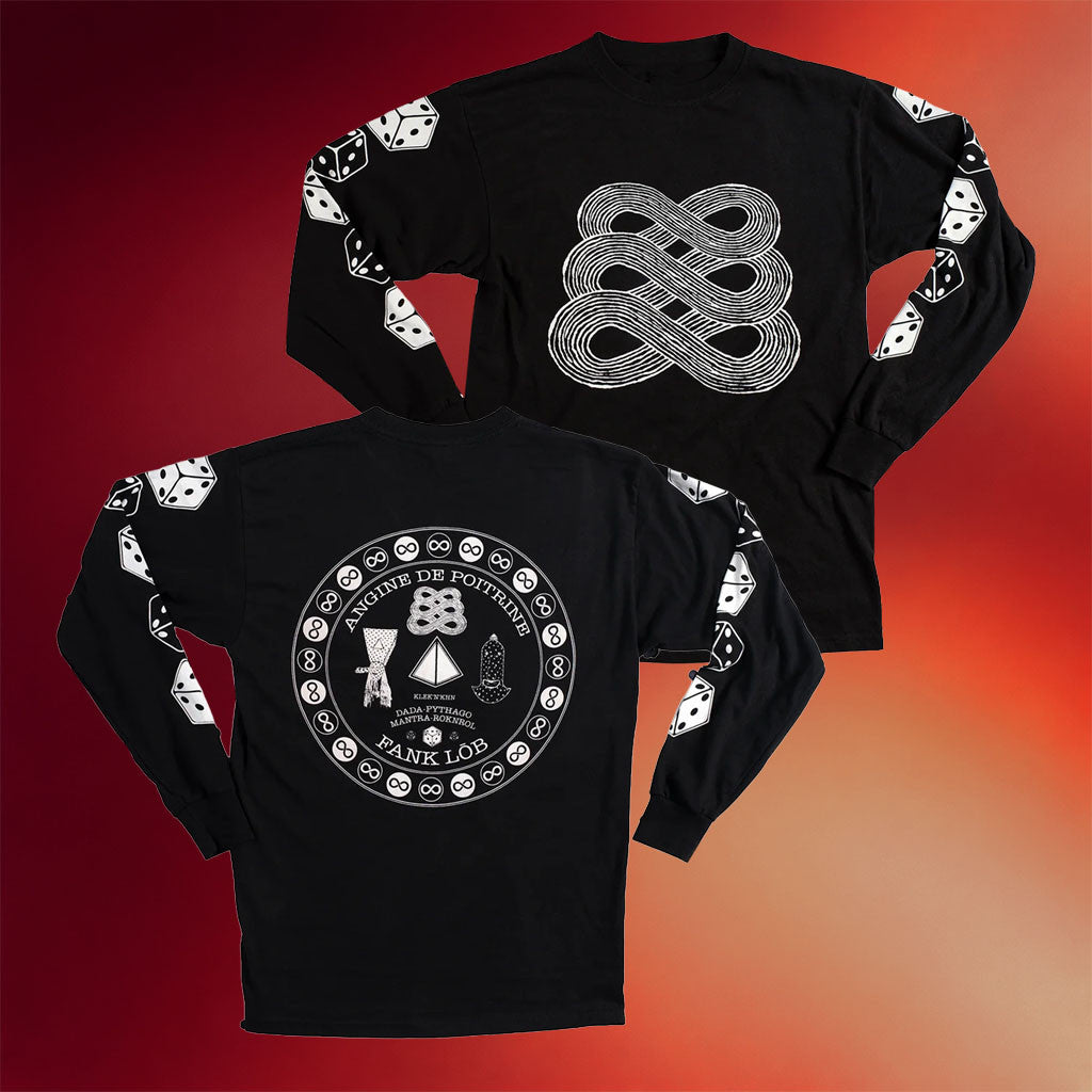 Angine De Poitrine Merch 2026 Fank Lob Long Sleeve Shirt Black Best Gift For Rock Fans - Merchluma