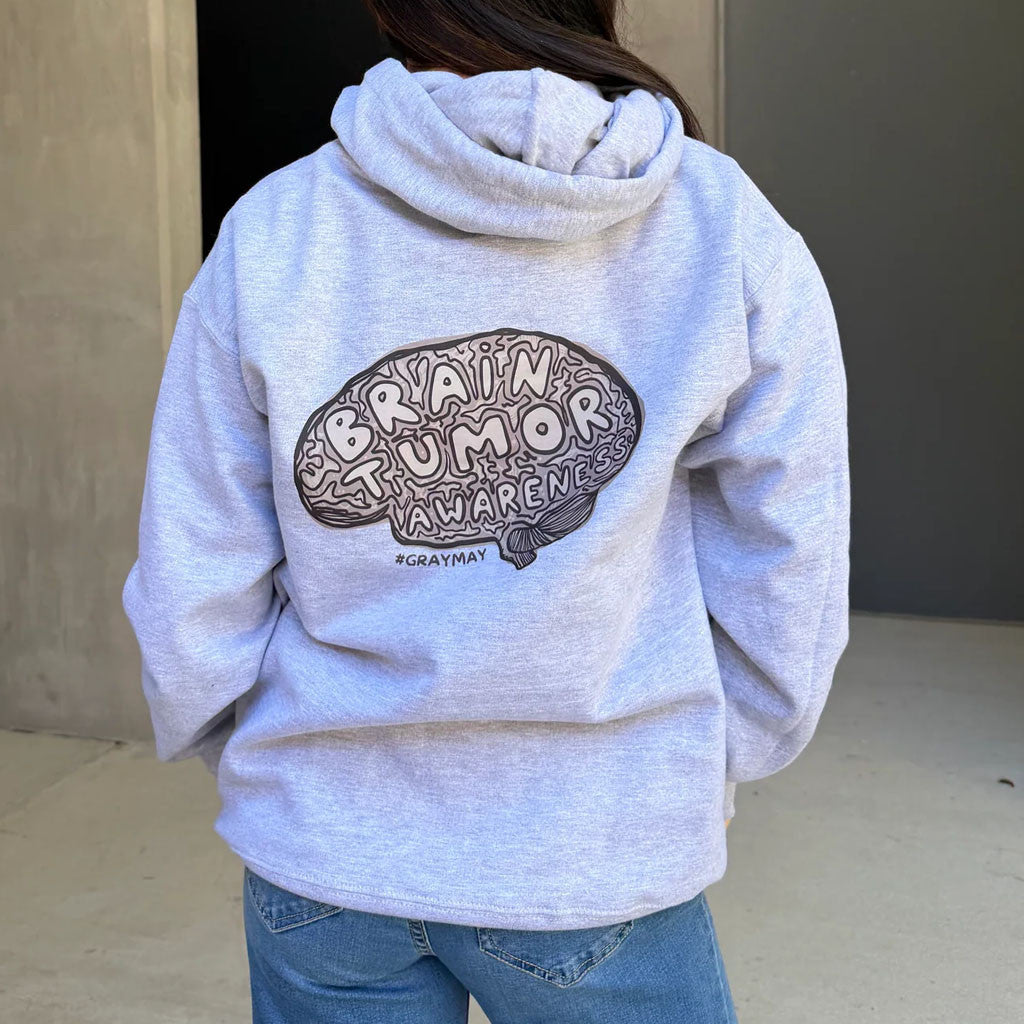 Lady Spine Doc Merch 2026 Gray May Brain Tumor Awareness Hoodie Gifts For Sisters - Merchluma