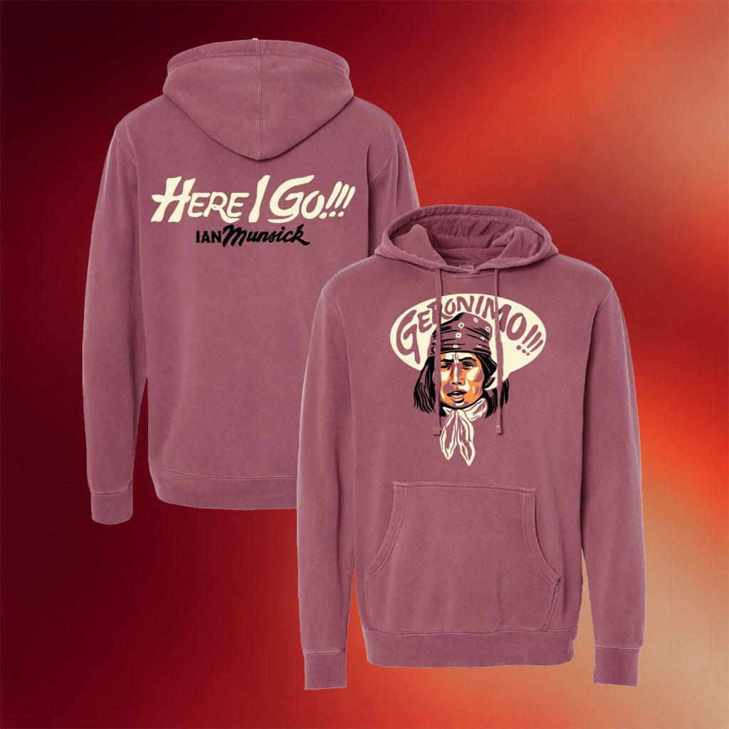 Ian Munsick Merch 2026 Geronimo Hoodie Here I Go Hoodie Present For Country Fans - Merchluma