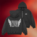 Nessa Barrett Merch 2026 Tough Love Zip Hoodie Unique Gifts For Music Lovers - Merchluma