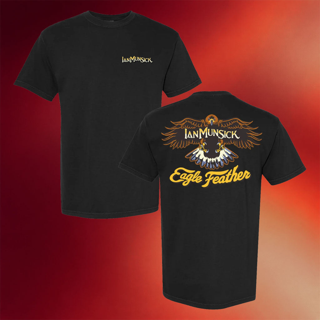 Ian Munsick Merch 2026 Eagle Feather Logo T-Shirt Gift Ideas For Music Lovers - Merchluma