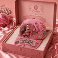 Ohio State Buckeyes x Alpha Kappa Alpha Merch AKA Together We Fight Breast Cancer Awareness Hat - Merchluma
