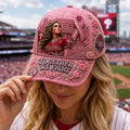 Philadelphia Phillies x Alpha Kappa Alpha Merch AKA Together We Fight Breast Cancer Awareness Hat - Merchluma