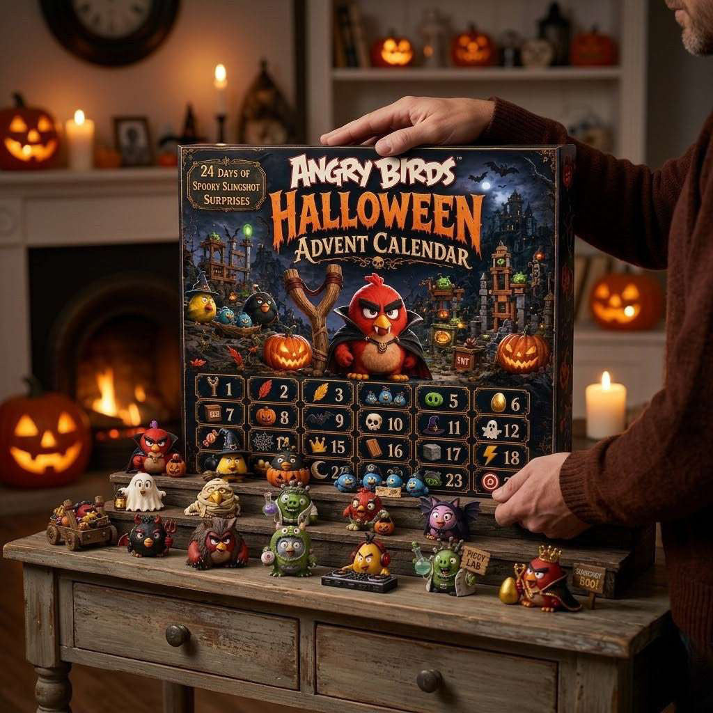 Angry Birds Halloween Advent Calendar 24 Days Of Spooky Slingshot Surprises Best Halloween Gift - Merchluma