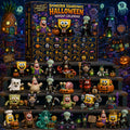 SpongeBob SquarePants Halloween Advent Calendar 24 Days Of Undersea Spooky Surprises Gifts - Merchluma