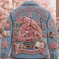 Star Hollow For Hope Denim Jacket Breast Cancer Awareness Clothing Gilmore Girls Merch Her Gift - Merchluma