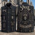 Ghost If You Have Ghosts Ritual Denim Vest Ghost Band Merch Cool Gift For Brothers - Merchluma