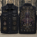 TOOL Band Merch 2026 Tool Army Denim Vest Concert Outfits For Fans Gift For Brothers - Merchluma