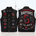 Toronto Raptors We The North Denim Vest Toronto Raptors Merch Best Gift For Basketball Fans - Merchluma