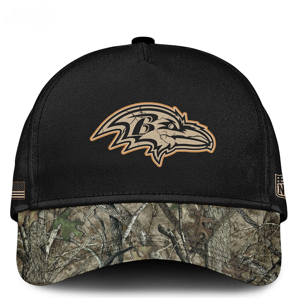 Baltimore Ravens Special Hunting Season 2026 Hat Baltimore Ravens Merch Football Themed Gifts - Merchluma