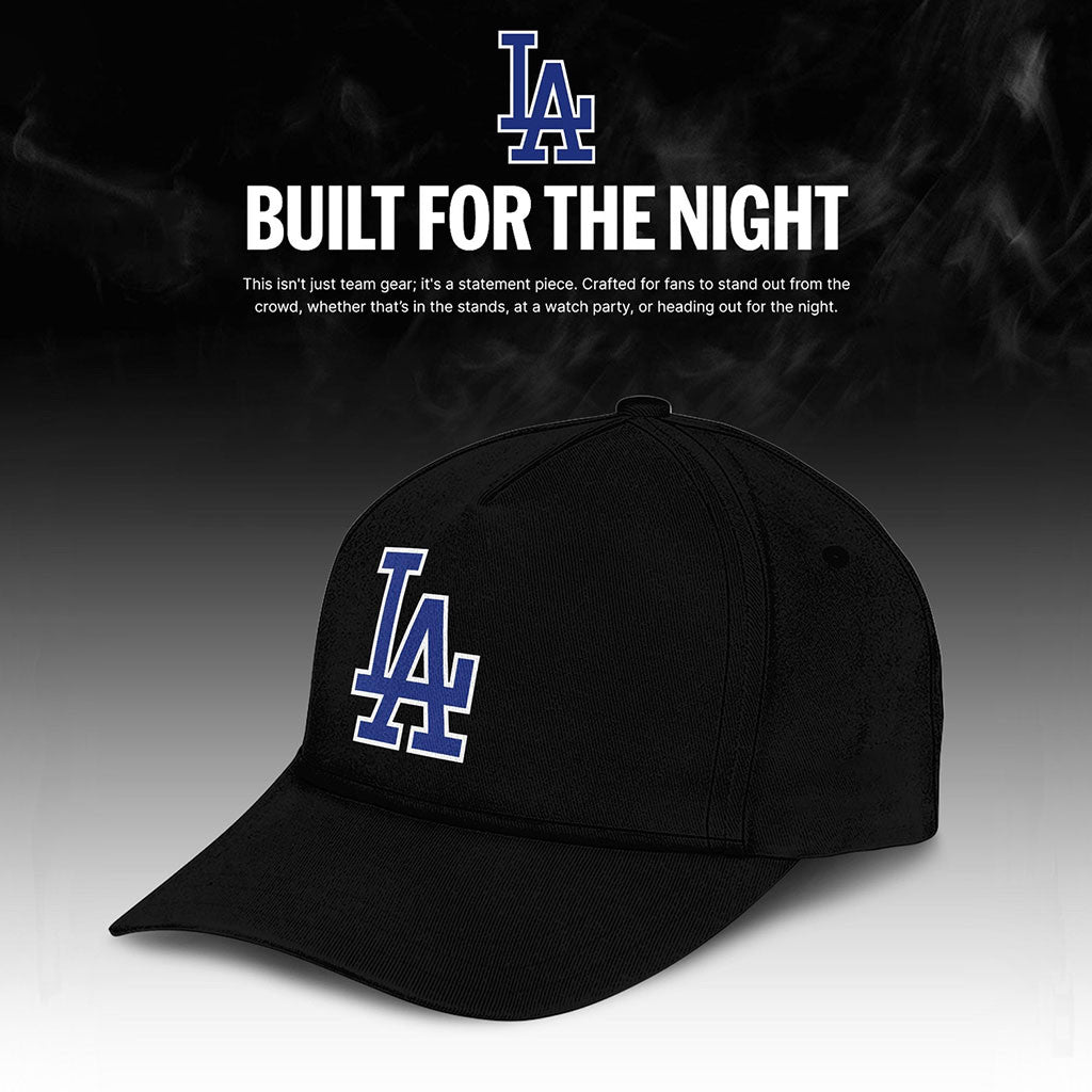 Los Angeles Dodgers 2026 Blackout Hat LA Dodgers Merch Gifts For Baseball Lovers - Merchluma