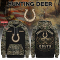 Personalized Indianapolis Colts Special Hunting Season 2026 Hoodie Indianapolis Colts Merch - Merchluma