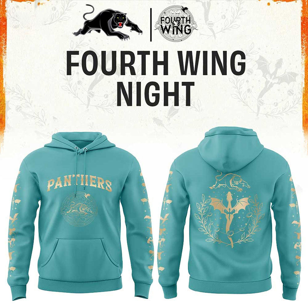 Penrith Panthers Fourth Wing Night 2026 Special Edition Hoodie Penrith Panthers Merch Gifts - Merchluma