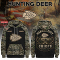 Personalized Kansas City Chiefs Special Hunting Season 2026 Hoodie KC Chiefs Merch Fan Gifts - Merchluma